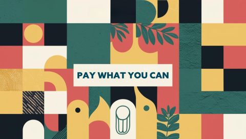 illustratie pay what you can