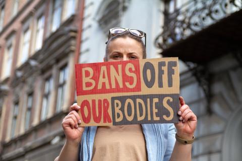 "Bans off our bodies"