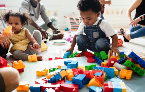 Kinderen in de kinderopvang